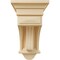 Ekena Millwork 6 1/2"W x 6 1/2"D x 12"H Raised Fluting Corbel, Maple COR06X06X12RAMA - alternate 4